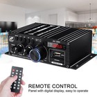 800w 2 Channel Bluetooth Mini Hifi Power Amplifier Audio Stereo Amp Car Home Fm