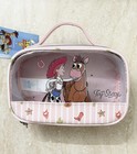 Disney Pixar Toy Story Jessie Bullseye Cosmetic Makeup Bag Pink  primark -new