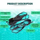 Snorkeling Fins Men Women Snorkeling Diving Swimming Flippers Professional