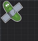 Rick And Morty Funny Jdm Car Truck Window Vinyl Decal Sticker    pickle Rick   