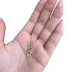 Support Israel With Tiny Star Of David Jewish Pendant 14k Solid Gold Magen David