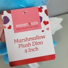 Dinosaur Plush New Marshmallow 9  Blue Soft Stuffed Animal With Tags