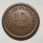 1925 Portugal 10 Centavos - Coin  c-098