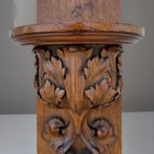 Antique Architectural Salvage Carved Wooden Corbel  Adapted Shelf  C 1880