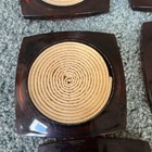 Set Of 10 Vintage Lucite Acrylic Coasters Retro