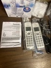 Panasonic Kx-tgd532 W 2 Handset Cordless White Phone Answering Machine Blocking