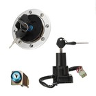 Ignition Switch Gas Cap Seat Lock Key Kit For Suzuki Gsxr1300 Hayabusa 1999-2007