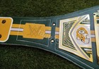 New Green Bay Packers Superbowl Nfl Championship Title Belt Brass Plate 2mm
