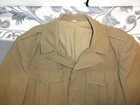 1944 Vintage Wwii Ww2 Ike Eisenhower Crop Jacket Uniform Field Wool Od Army 42s