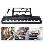 Digital Piano Keyboard 61 Key Portable Electronic Instrument With Mic Xmas Gifts