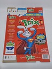 Lot Of 5 Flat Dc Comics Superheroes Cereal Box 2017 Trix Flash Cocoa Puffs Charm