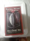 Football Holder Sport Memorabilia Display Case  Ballqube Inc Brand