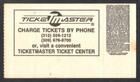 Eurythmics Concert Ticket Stub Aug 21 1986 Poplar Creek Hoffman Estates Il