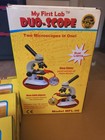 Microscope And Slide Set Lot Of 12 Items