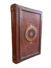 Lot Of 5 Antique Decorative Literature  Verse  Sketches Gilt 19th Century Et Al 