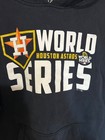 Houston Astros 2017 World Series Champions Hooded Sweatshirt New Size L