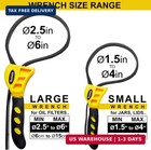 Toolwiz Rubber Strap Wrench Set For Pipes Below 6    4  Diameter