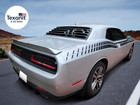 Window Louver Compatible With 2008-2023 Dodge Challenger  Unpainted Black Pur Re