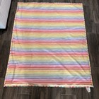 Tommy Bahama Outdoor Reversible Packable Picnic Blanket Rainbow Stripe Polka Dot