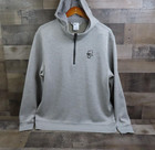 Wm Phoenix Open Sweatshirt Mens Large Gray Golf Nike Dri-fit 1 4 Zip Hoodie