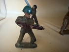 Vintage Manoil barclay Toy Soldiers Lot Of 5