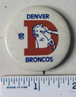 Denver Broncos Nfl Football Pin Back Button Vintage 1970s 1 3 4 