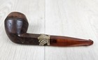 Vintage Wdc Wellington French Briar Epw Smoking Pipe Estate 14k Band W case