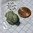 Pre-columbian Artifact   Mayan Frog Carving  jade