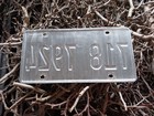 2005 Illinois Il License Plate 718 7924 Land Of Lincoln With Sticker