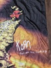 Vintage 1999 Korn Polyester Tapestry Flag Giant Merch Original 31x42 Rock Metal