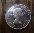 1963 Canada Silver 50 Cents Coin 