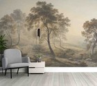 3d Landscape Oil Painting Vintage Self-adhesive Removeable Wallpaper Wall Mural