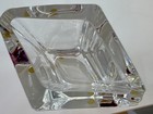 Kosta Boda  plaza Rhombus  Crystal Vase  Designed   Signed By Sigurd Persson 
