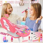 Kids Makeup Kit For Girl  66 Pcs Washable Makeup Set For Little Girls  Cosmet   