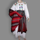 Romanian Handmade Folk Costume  hand Woven Romanian Traditional Outfit Size L-xl