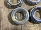 Vintage Pedal Car Hub Caps Antique Pull Wagon Wheel Cover Hub Caps Ccm Leader