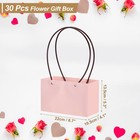 Flower Gift Box  30 Pcs Paper Bouquet Flower  Light Pink