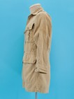 Men s Vtg 40s Wwii British Army Bush Jacket Sz Small Short Ww2 Aertex Cotton