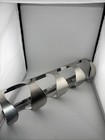 Ikea Vurm Stainless Steel Wall Mounted Wine Rack 4 Bottle Model 300 557 60