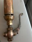 Lunkenheimer Single Chime Brass Steam Whistle Acorn Finial 3-inch Brass Bell