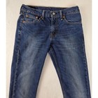 Levis 511 Slim Fit Jeans Mens W30 L32 Blue Stretch Denim 04511-1163