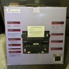 Vintage 1989 Canon Typestar 110 Portable Electronic Typewriter   Word Processor