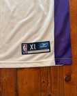Men s Reebok Sacramento Kings Vlade Divac Jersey Xl White Purple
