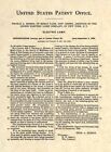 Official Thomas Edison Light Bulb Us Patent Art Print - Vintage Antique 156