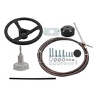16 Ft Ss13716 Boat Rotary Steering System Outboard Kit   16 Ft Marine Cable New