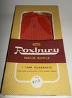 Vtg Rexall Roxbury Red Rubber Water Bottle Enema Fountain Syringe Kit In Box