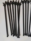 15-vintage 70 s Playboy Club   Black Bunny Swizzle Stick Stirrers 8 