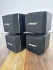 Bose Am-5 Acoustimass Double Cube System Direct Reflect Speakers Pair Lot Of 2