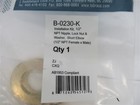 T s B-0230-k  Installation Kit 1 2  Npt Nipple  Lock Nut   Washer Short Elbow