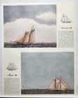 1937 Americas Cup Puritan Vigilant America Magic Yachting Yacht Race Print Ad